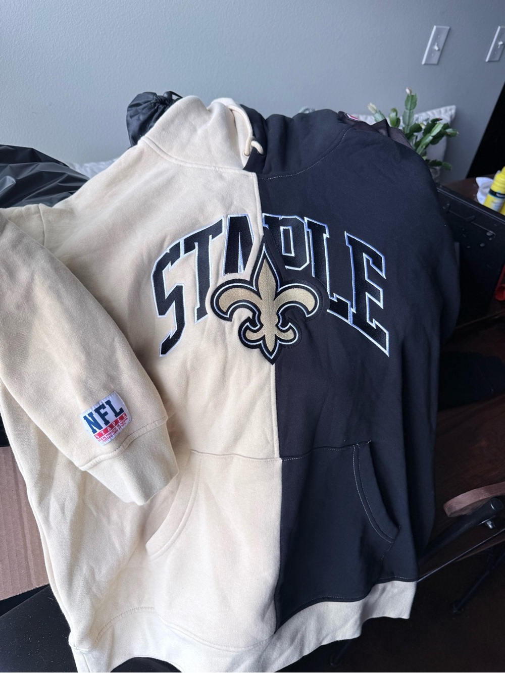Saints Staple NFL Logo Hoodie